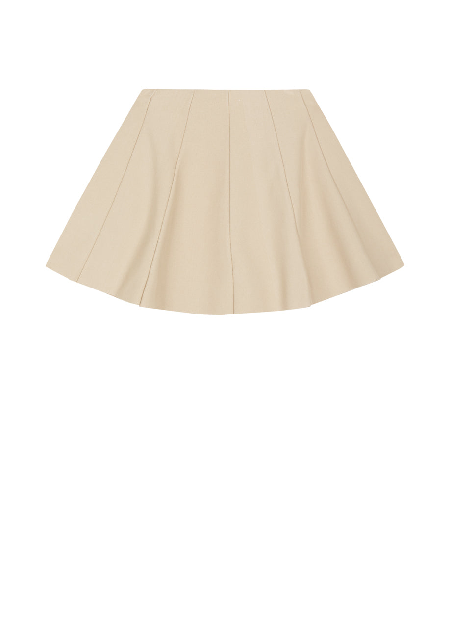 Gonna in maglia con vita alta