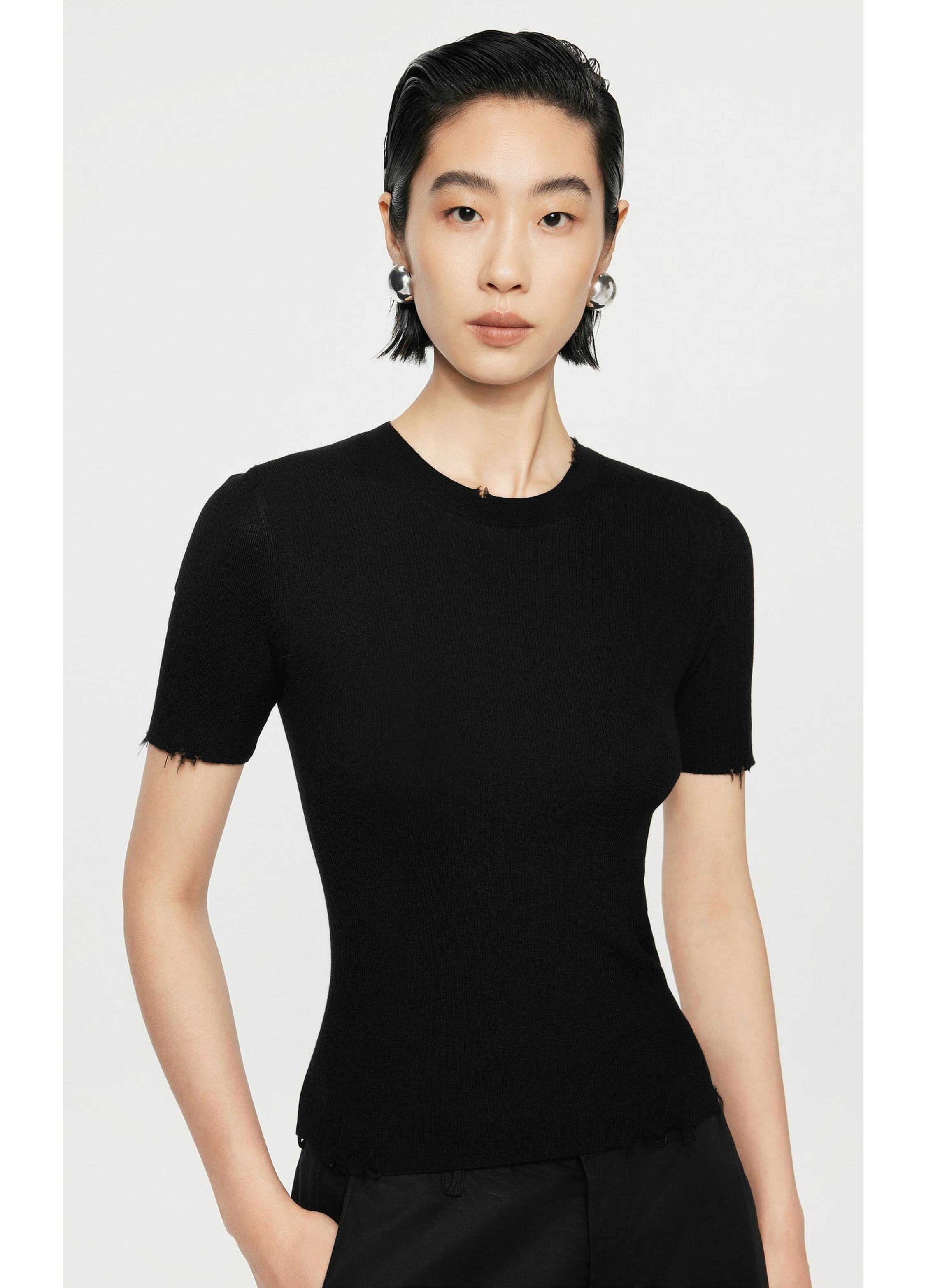 Maglione in lana dimagrante (effetto modellante)