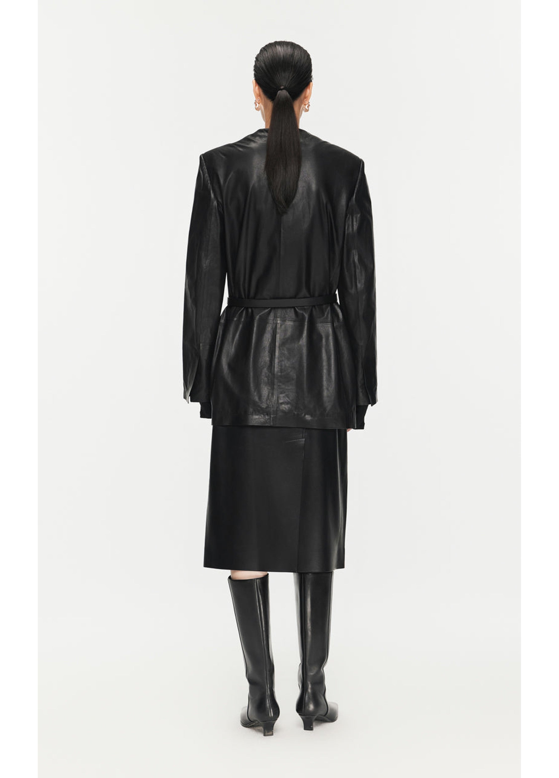 Gonna in PU a vita media (lunghezza media)