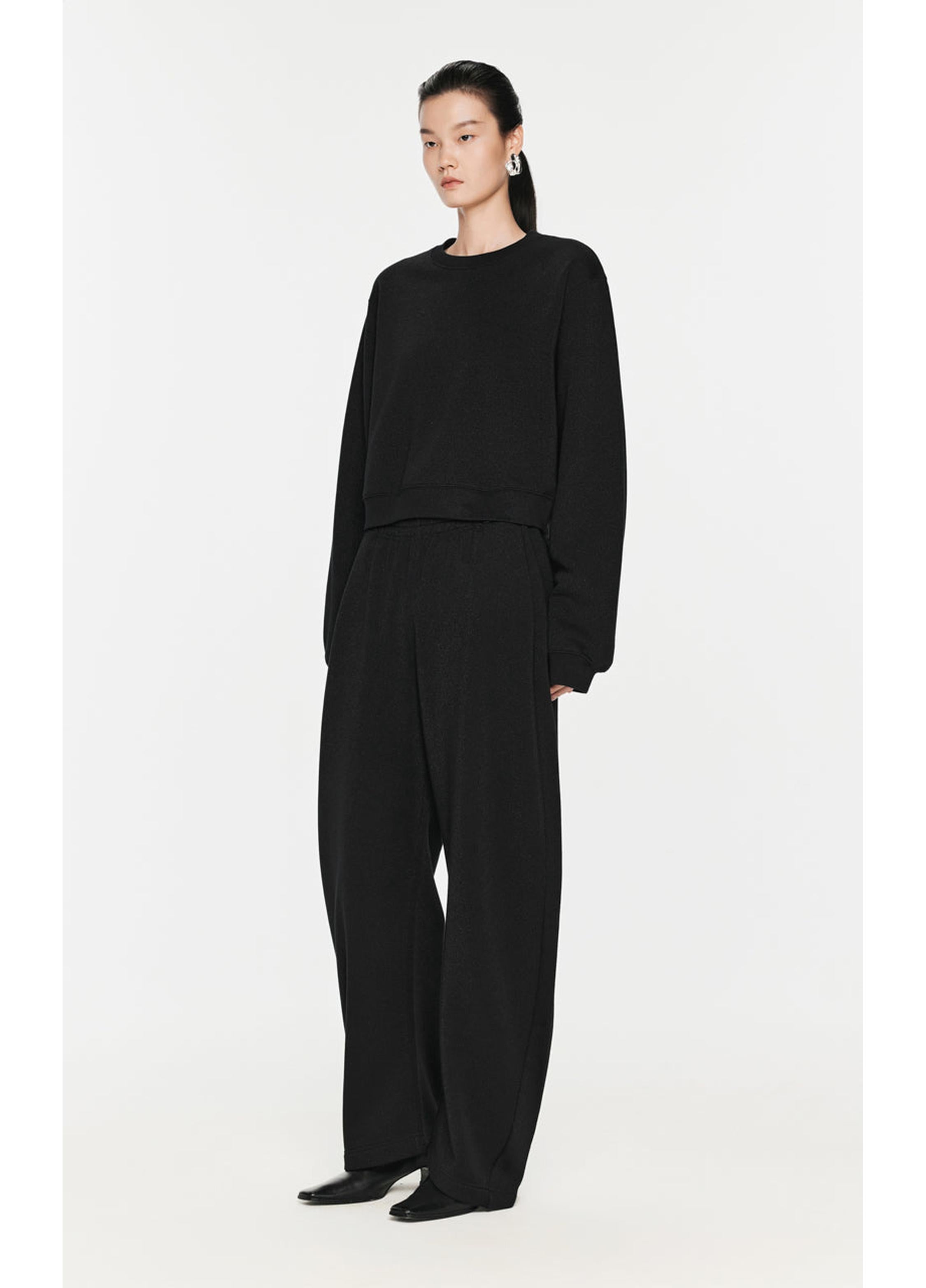 Pantaloni casual a banana scintillanti