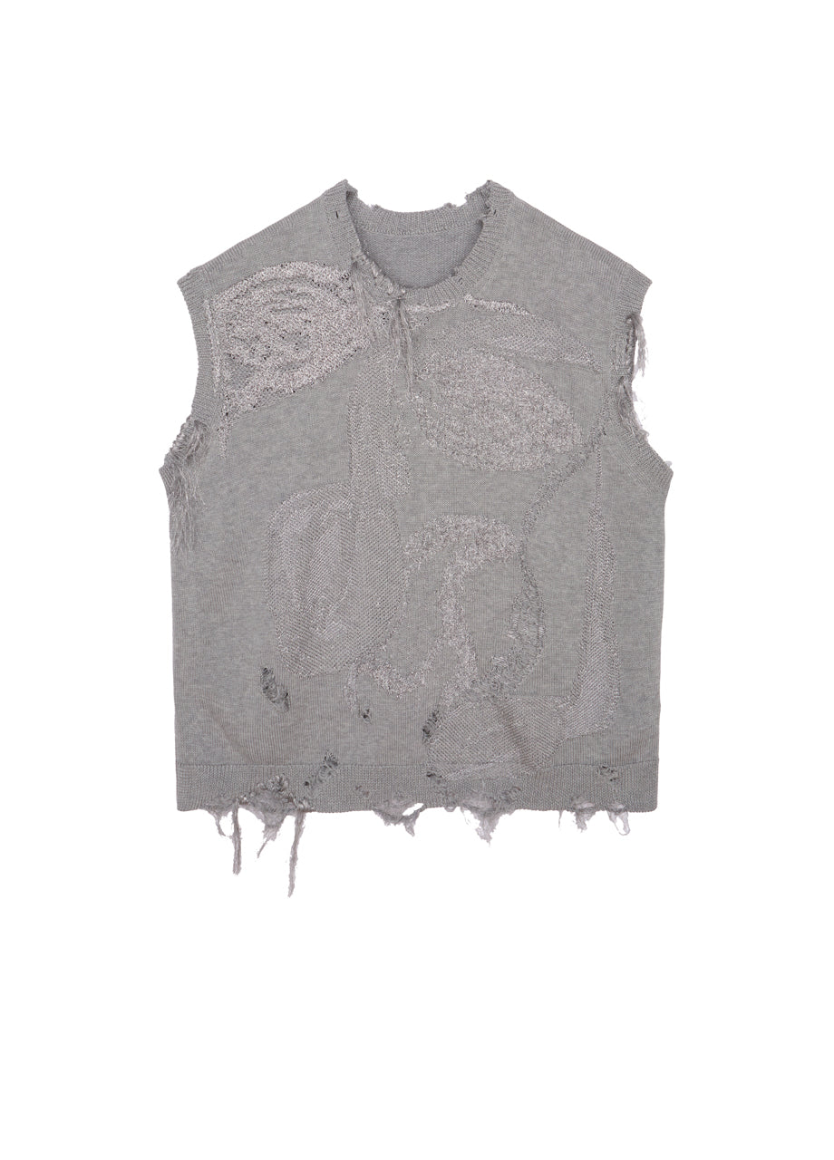 Gilet in maglia stile street
