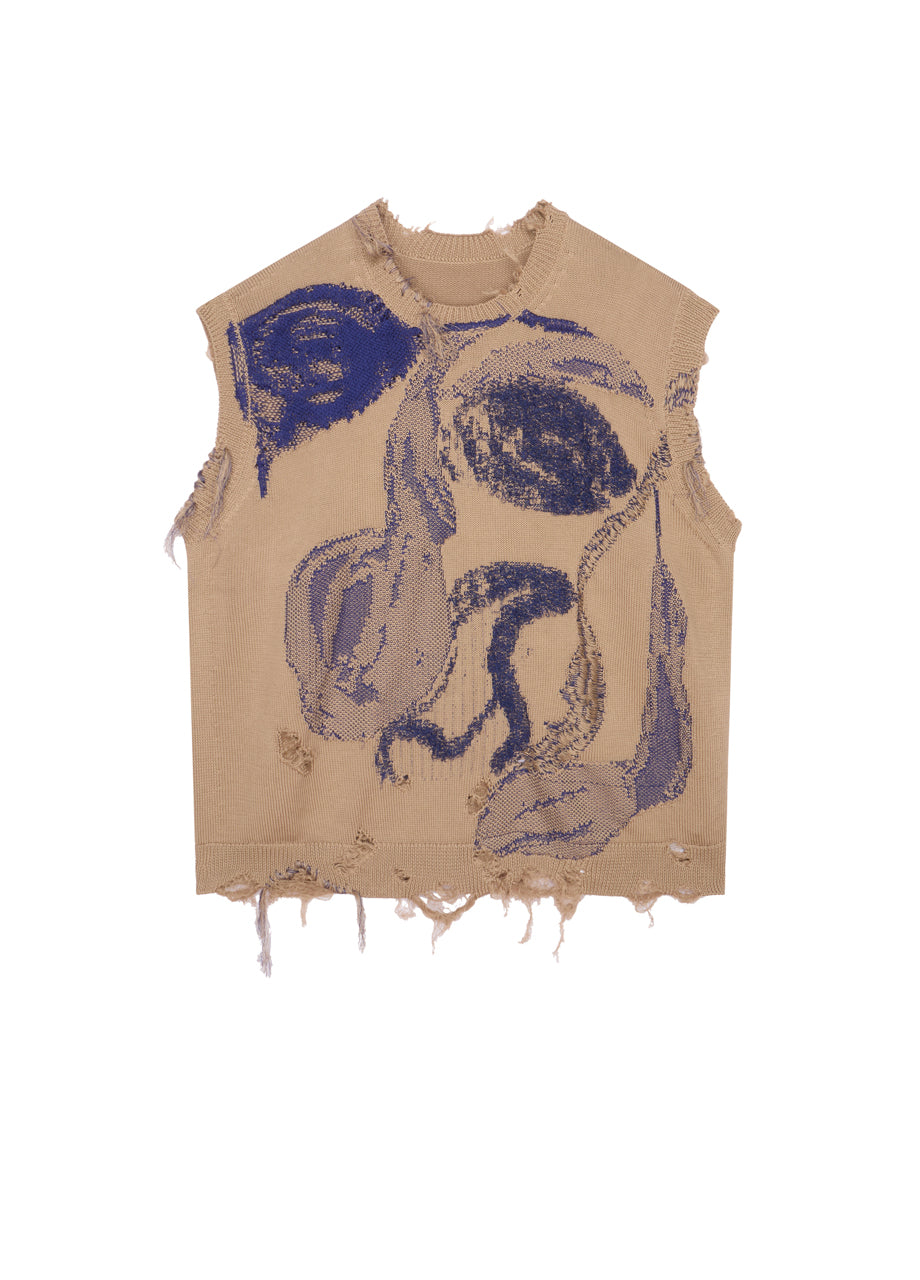 Gilet in maglia stile street